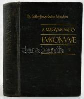 A Magyar Sajtó Évkönyve 1938. Szerk.: Sziklay János, Szász Menyhért. Bp.,1938, Hungária Lloyd Lapkiadó. Kiadói aranyozott egészvászon-kötés, kopott borítóval, a hátsó szennylapon bejegyzéssel.