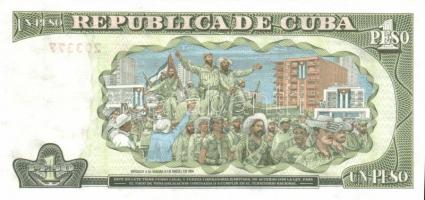 Kuba 1995-2003. 1P (4x) klf évszámokkal T:I