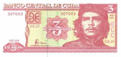 Kuba 1991-2004. 1P (2x), 3P (1x), 5P (2x) mind klf évszámmal! T:I