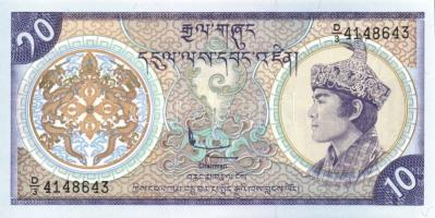 Bhután 1986. 10N + 2000. 10N T:I