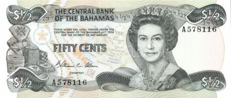 Bahama szigetek 1984(1974). 1/2$ T:I