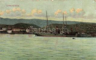 Crikvenica, Cirkvenica; steamship