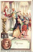 8 db régi Bensdorp holland kakaó művészi litho reklámlap / 8 pre-1945 Bensdorp Dutch cocoa litho art...