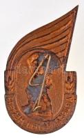 ~1950-1960. "A turisztika ifjú mestere III." zománcozott Br jelvény (49x27mm) T:2