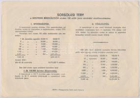 1951. "Második Békekölcsön" nyereménykölcsön 100Ft-ról szárazpecséttel + 1953. "Negye...