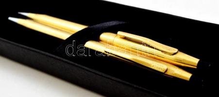 Cross toll és töltőceruza, párban, eredeti dobozában, normál használat nyomaival