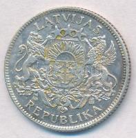 Lettország 1924. 1L Ag T:2
Latvia 1924. 1 Lats Ag C:XF