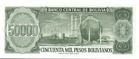 Bolívia 1981. 500P T:I + 1984. 10.000P, 50.000P T:I