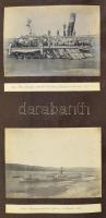 1914 Szerb hajók Gradisténél: 603, Serbia, A szerbek az I. világháború kitörésekor süllyesztették el...