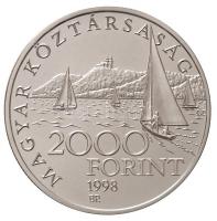 1998. 2000Ft Ag "Régi balatoni hajók II - Phoenix" tanúsítvánnyal, dísztokban T:BU
Adamo ...