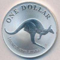 Ausztrália 1993C 1$ Ag Kenguru (1oz/0.999) T:BU Australia 1993C 1 Dollar Ag Kangaroo (1oz/0.999) C:BU Krause KM#211.1