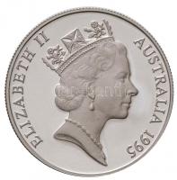 Ausztrália 1995. 10$ Ag Erszényeshangyás T:PP Australia 1995. 10 Dollars Ag Numbat C:PP Krause KM#296