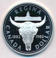 Kanada 1982. 1$ Ag Regina T:PP  Canada 1982. 1 Dollar Ag Regina C:PP