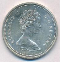 Kanada 1976. 1D Ag "Országgyűlési könyvtár" T:1- 
Canada 1976. 1 Dollar Ag "Parliame...