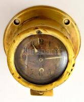 cca 1916 Antik (katonai) repülőgép vagy léghajó óra. Kienzle. gysz: 6346. Réz tokkal, működő, jó áll...