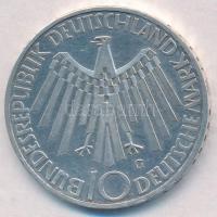 NSZK 1972G 10M Ag "Müncheni Olimpia - Spirál" T:1-,2 
FRG 1972G 10 Mark Ag "Münich O...