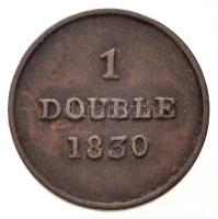 Guernsey 1830. 1D Br T:2-
Guernsey 1830. 1 Double Br C:VF
Krause KM#1