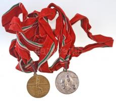 ~1960-1970. 12db-os vegyes magyar sport és díjérem tétel, néhány szalagon, közte "Szentesy"...