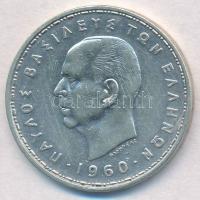 Görögország 1960. 20D Ag "I. Pál" T:2 Greece 1960. 20 Drachmai Ag "Paul I" C:XF Krause KM#85