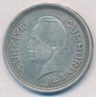 Törökország 1941. 1L Ag T:2
Turkey 1941. 1 Lira Ag C:XF