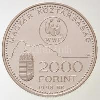 1998. 2000Ft Ag "WWF - Óvd a természetet" T:PP Adamo EM154