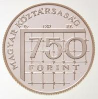 1997. 750Ft Ag "Labdarúgó VB" T:PP 
Adamo EM148