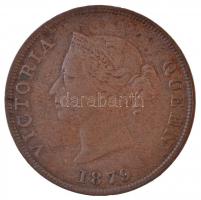 Ciprus 1879. 1/2P Br Viktória T:2 /  Cyprus 1879. 1/2 Piastre Br Victoria C:XF Krause KM#2