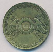 ~1946. 50Ft Br "BSZKRT / Budapest Székesfővárosi Közlekedési Rt." bárca T:2