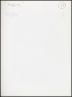 cca 1979 Nagy Sándor: Hoppá, pecséttel jelzett vintage fotóművészeti alkotás, a magyar fotográfia av...