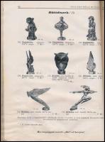 1929-30 Szilárd Béla autófelszerelések képes árjegyzéke. 102p. Keménykötésben, (egy oldalon szakadás...