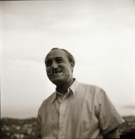 1963 Ferencsik János karmester (1907-1984) Balatonfüreden, 27 db szabadon felhasználható vintage neg...