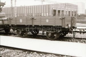 1992 BKV Skanzen Szentendrén, villamosok és más járművek, 43 db szabadon felhasználható vintage nega...