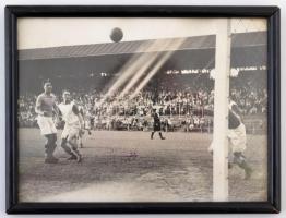 cca 1940 5 db fénykép Zsengellér Gyula (1915-1999) focista hagyatékából: portré Ullmann műterméből, ...