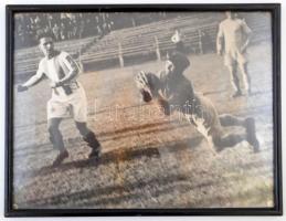 cca 1940 5 db fénykép Zsengellér Gyula (1915-1999) focista hagyatékából: portré Ullmann műterméből, ...