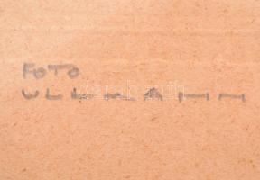 cca 1940 5 db fénykép Zsengellér Gyula (1915-1999) focista hagyatékából: portré Ullmann műterméből, ...