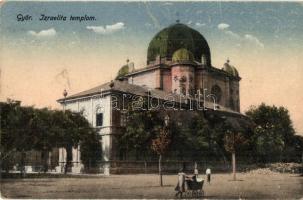 Győr, Izraelita templom, zsinagóga / synagogue (fa)