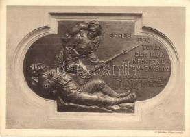 1914-1918 Den Toten der K.u.K. 12. Infanterie-Truppen-Division. Zur Erinnerung an die Schlacht bei Gorlice am 2. Mai 1915. Errichtet am 2. Mai 1931. H. Müller, Wien, sculp. / WWI Austro-Hungarian K.u.K. Heroes memorial monument