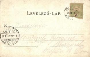 1903 Balatonvilágos, Világos; part menti villák. Reich Farkas kiadása (EK)