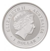 Ausztrália 2006. 1$ Ag Kookaburra (1oz/0.999) T:BU  Australia 2006. 1 Dollar Ag Kookaburra (1oz/0.999) C:BU