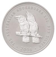 Ausztrália 2006. 1$ Ag "Kookaburra" (1oz/0.999) T:BU 
Australia 2006. 1 Dollar Ag "K...