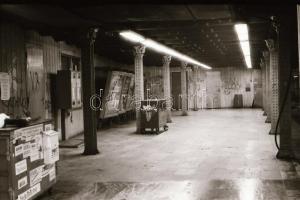 1993 Budapest, MILLFAV (kisföldalatti) állomásokról készült felvételek, 36 db szabadon felhasználhat...