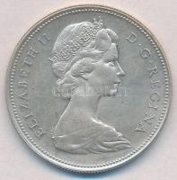 Kanada 1966. 1$ Ag "II. Erzsébet" T:2 Canada 1966. 1 Dollar Ag "Elizabeth II" C:XF Krause KM#64.1