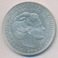 Dánia 1972. 10 Kroner Ag "IX. Frigyes halála és II. Margit trónra lépése" T:1- 
Denmark 1...