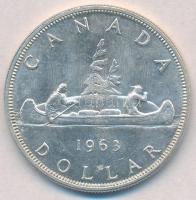 Kanada 1963. 1$ Ag "II. Erzsébet" T:2,2-
Canada 1963. 1 Dollar Ag "Elizabeth II"...