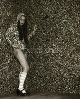 cca 1981 Jelzés nélkül 7 db aktfelvétel fekete-fehér negatívra,  Menesdorfer Lajos (1941-2005) budap...