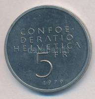 Svájc 1979. 5Fr Cu-Ni "Albert Einstein születésének 100. évfordulója / Képlet" T:1,1-
Swi...