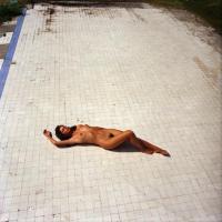 cca 1988 Jelzés nélkül 7 db aktfelvétel színes negatívra,  Menesdorfer Lajos (1941-2005) budapesti f...