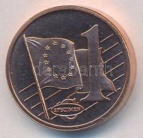 Vatikán 2005. 1c próbaveret T:1 
Vatican 2005. 1 Cent trial strike C:UNC