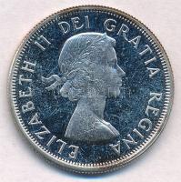 Kanada 1963. 50c Ag II. Erzsébet T:P ujjlenyomat Canada 1963. 50 Cents Ag Elizabeth II C:P fingerprint