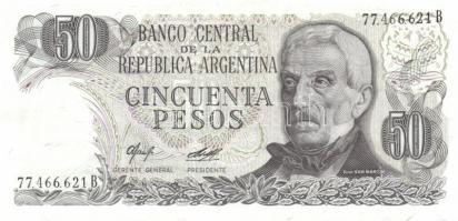 Argentína 1974-85. 5P (2x klf), 10P (3x) 2klf, 50P (3x) 2klf, 500P (1x), 1000P (1x), 5000P (1x), 10....